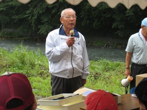 ＣＮ５０周年大会委員長Ｌ塩澤實藏の挨拶です。