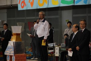 後藤会長の激励の言葉