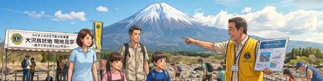 『大沢扇状地』現地見学会